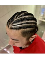 ロム 札幌大通(LOM)&nbsp;メンズ地毛コーンロウ