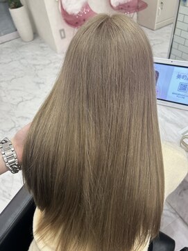 ミニョン(mignon) 韓国/ダブルカラー/ブリーチ/ピンク/学割U24/新越谷/南越谷/草加