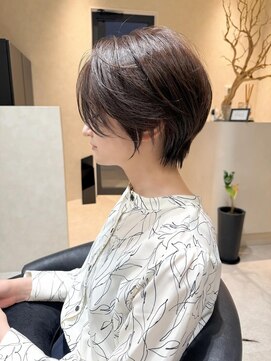 セラ(cella) 白髪ぼかし/くびれショート/髪質改善【岡村大介】
