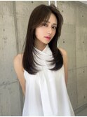 【廣田】ハッシュレイヤー/韓国レイヤーカット/小顔レイヤー