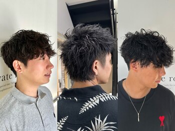 トリウェル(TRIWELL)の写真/フェザーパーマ、シャドウパーマ、スパイラルなど、トレンドスタイルもお任せください◇[メンズパーマ]