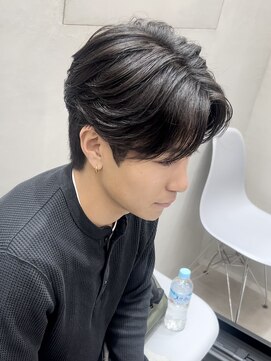 リベル(LIBER) ニュアンスパーマ/センターパート/メンズ/八王子駅/メンズ