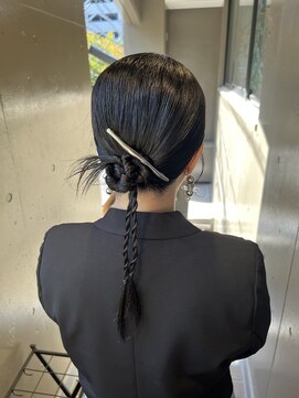 プランツヘアー タイトアレンジ