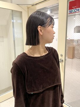 ノウハウ タニマチ(KNOWHOW tanimachi) ボブ/ぷつっとボブ/ベージュカラー