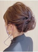 結婚式ヘアセット