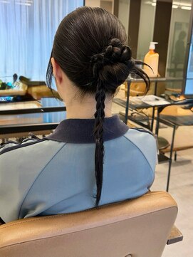 シエル バイ ケンジ 登戸 生田(CIEL by KENJE) 結婚式同窓会お呼ばれカチモリヘアタイトへアセット