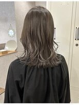 ambitious 春日部店【アンビシャス】【3月4日OPEN（予定）】&nbsp;ブリーチなし　ミルクティーグレージュ　くすみベージュ