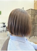 まとまり重視の美シルエットボブ