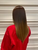 ギンザ ル グラン(JEAN CLAUDE BIGUINE GINZA Le Grand)&nbsp;ミルクティーブロンド　髪質改善/縮毛矯正/ゼロテク