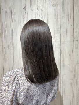 ルー(loup) アッシュグレージュ/グレージュ/アッシュカラー/福岡/天神