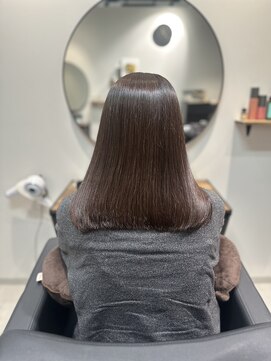 コル 市川(cor) まろやかブラウン×再整ケアカラー(髪質改善)