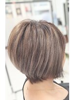 ヘアースタジオ ジェイワン(hair studio J ONE) 40代50代60代/大人ショート/白髪ぼかし/ハイライト/脱白髪染め