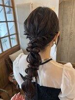 プリズム PRISM 編みおろしヘアセット
