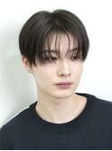 韓国メンズヘア コンパクトマッシュ ダウンパーマ