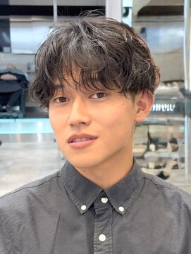 フィフスパーク(fifth PARK) 2wayシャドウパーマのラウンドマッシュ◎
