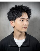 アウル 心斎橋(owl)&nbsp;【アップバングショート】メンズカット/短髪/刈り上げ