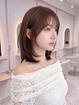 ロイ 北千住(ROI)&nbsp;ハッシュカット/グレージュ/デザインカラー[北千住駅]