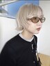 カット +(ホイルケアブリーチ or 2ブリーチ)+ カラー ¥35000