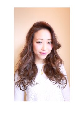 バード(bird) ゆる巻きウェーブ、かきあげバング