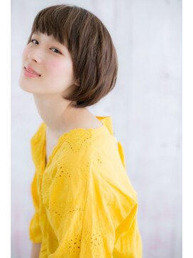 ヘアアンドビューティー ミック(Hair & Beauty miq) ワイドバングｘマッシュショートb