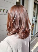 アプリコットカラー/30代40代/姪浜