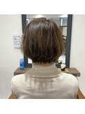 丸っこ丸みショート