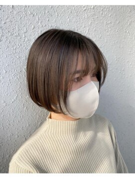 カプア 仙台駅前店(Kapua) エアリーショートボブ/ミニボブ/小顔ショート/簡単スタイリング