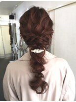ヘアーデザイン リリー(HAIR DESIGN LiLy)&nbsp;編み下ろしアレンジ♪