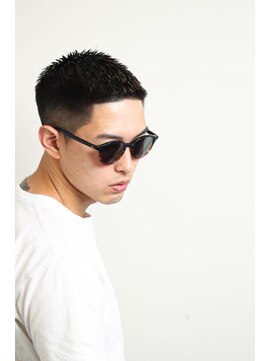 レンゲン(LENGEN) 束感刈り上げビジネス七三ツーブロックアップバング３１５