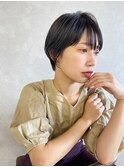 マッシュショート×大人かわいい【ブルーアッシュグレー】05