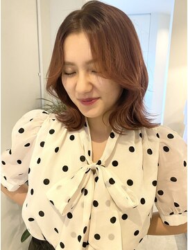 ニコフクオカヘアーメイク(NIKO Fukuoka Hair Make) 【NIKO】ブリーチなしでできるショコラオレンジ♪天神大名