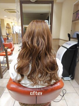 ネオリーブチノ 登戸店(Neolive cino) シャドールーツカラー モカベージュ