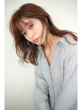 ガーランドウメダ(Garland umeda) リラックスウェーブ＿セミロング＿000250