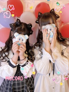 ヘアーセット モコロ(Hair Set MOCORO) どでかいリボンヘアセット