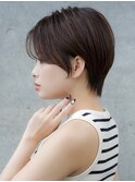 前髪なし大人ショート20代30代40代【AIN.表参道】川原大地