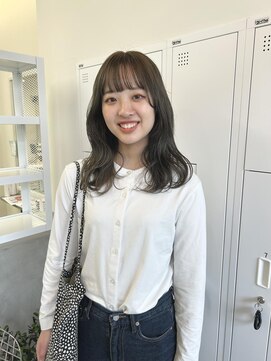 クリアーオブヘアー 池下店(clear OF HAIR) 透け感たっぷりolive beige