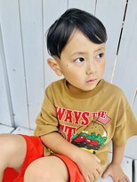 ヘアメイク マルナ 本店(HAIR MAKE MALUNA) 【MALUNA ヒマワリ】kids cut×韓国マッシュ