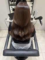［Mako］チョコレートカラーガーリーヘア透明感カラー髪質改善