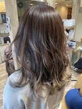 セピアージュ セプト(hair beauty clinic salon Sepiage sept) ナチュラルハイライト/アッシュオリーブ/下赤塚