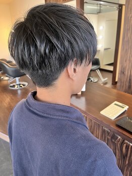 アフェクテュー 志度店(affectueux)の写真/【さぬき市/志度】ライフスタイルに合わせた再現性の高いカットが◎清潔感のある好印象スタイルで好感度UP!