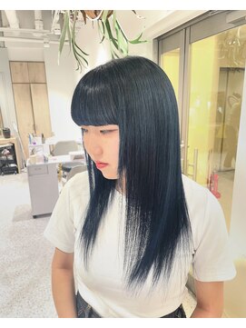 ゼストララ(ZEST Lara) ブルーカラー×髪質改善