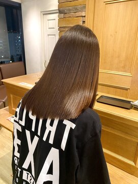 アロマ ヘアー ルーム 新宿3号店(AROMA hair room) 脱癖毛!!イメチェン叶う弱酸性ストレート！