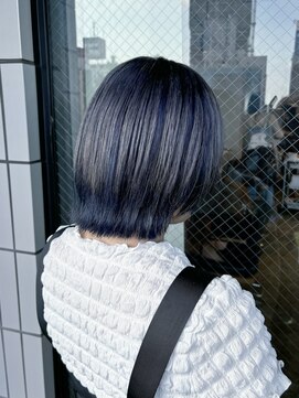 ザ オーダー(THE ORDER) アンブレラカラーシルバー/ネイビー