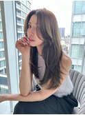 トレンドレイヤー【似合わせhair】オリーブベージュカラー