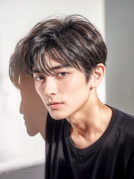オレット いわき(Olette)の写真/【men'sカット+眉毛カット+クイックヘッドスパ¥4,400】未来を見据えた頭皮ケア◎[men'sサロン/ヘッドスパ]