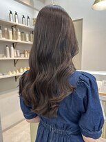 ポジ(poji)&nbsp;艶髪　ロング　髪質改善カラー　縮毛矯正　質感ストレート