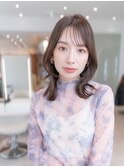 20代30代ミディアム顔周りレイヤーカット髪質改善トリートメント