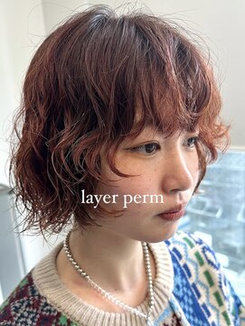 サロンドジョー(salon de joe) ボブパーマプードルパーマレイヤーパーマニュアンスパーマ奥東