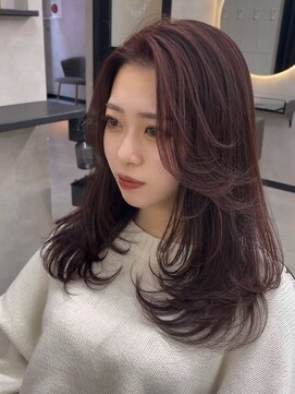 ルノン シェリー(LUNON cheliy) イメチェンヘアスタイルホワイトブロンド外ハネボブ美髪のススメ