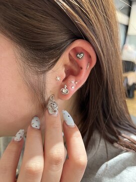 エヌ(enu) 耳ツボジュエリー